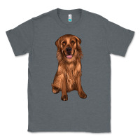 Charcoal Heather labrador Classic Tee - JahusDesignShop