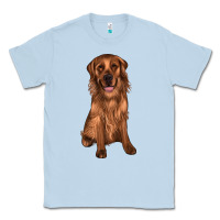 Dusty Blue labrador Classic Tee - JahusDesignShop