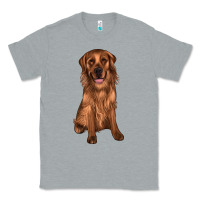 Heather Grey labrador Classic Tee - JahusDesignShop