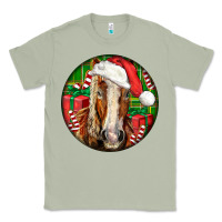 Matcha Belgian Horse  Christmas Classic Tee - LillyAllenDesigns