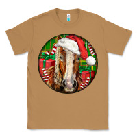 Toasted Coconut Belgian Horse  Christmas Classic Tee - LillyAllenDesigns