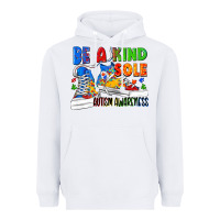 White Be a kind sole Autism Awareness Heavyweight Hoodie - FaDigitalArtStudio