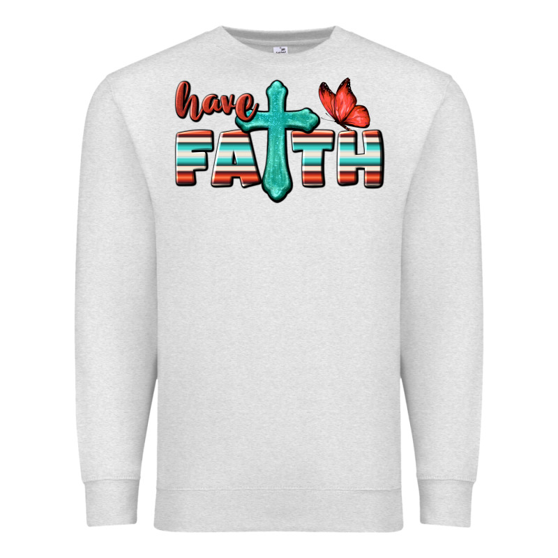 Have Faith Premium Sweatshirt by BundleAndBundleShop | Teevron