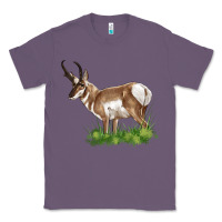 Lavender pronghorn Classic Tee - LillyAllenDesigns