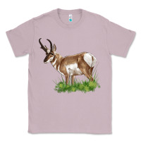 Lilac pronghorn Classic Tee - LillyAllenDesigns