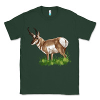 Sports Green pronghorn Classic Tee - LillyAllenDesigns
