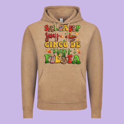 Salsasip Sway Cinco De Mayo Fiesta Vintage Hoodie Designed By Lillyallendesigns