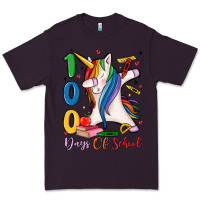 Plum 100 days of school Premium Tee - MaliasSmallBusiness