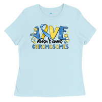 Baby Blue love dose count chromosomes Ladies Tee - MaliasSmallBusiness