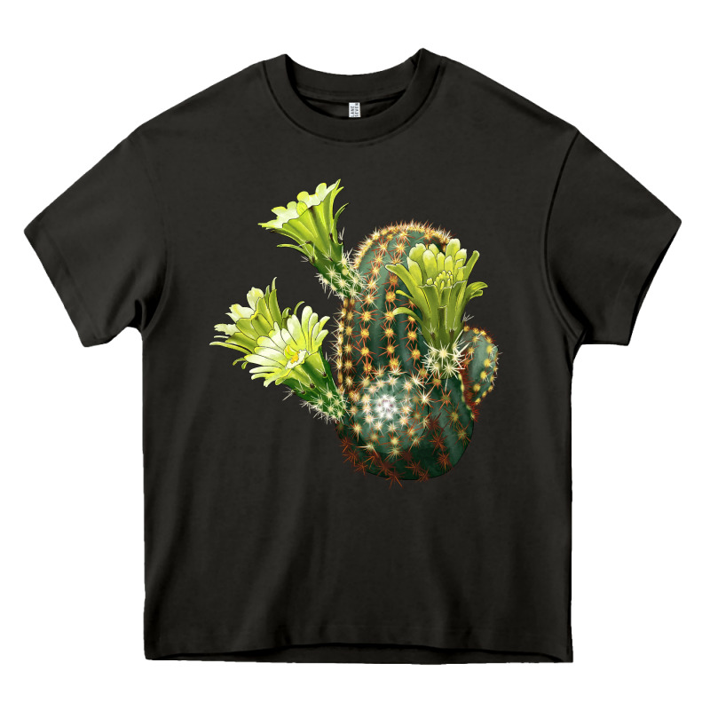 Nylon Hedgehog Cactus Heavy Core Tee by LillyAllenDesigns | Teevron