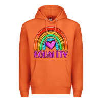 Carrot equality rainbow Premium Hoodie - OliviaCreatesArt