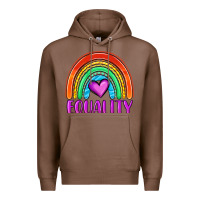 Chestnut equality rainbow Premium Hoodie - OliviaCreatesArt