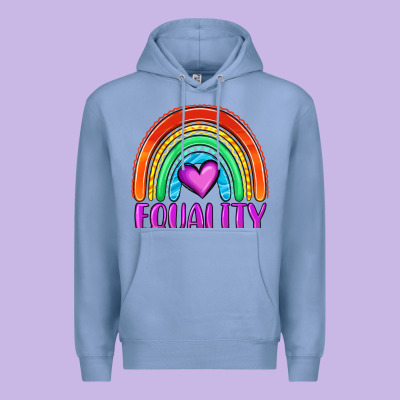 Equality Rainbow Premium Hoodie Designed By Oliviacreatesart