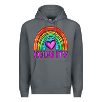 Rock equality rainbow Premium Hoodie - OliviaCreatesArt