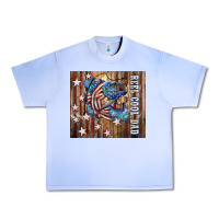 Grape Ice Western Reel Cool Dad American Flag Bass Urban Heavy Tee - LillyAllenDesigns