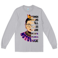 Moon Dust RBG Ruth Bader Ginsburg Women Belong In All Places Long Sleeve Tee - Bettercallsaul