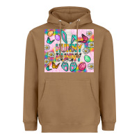 Toasted Coconut Hunny Bunny And Egg Easter Tumbler Heavyweight Hoodie - BundleAndBundleShop