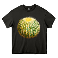 Asphalt golden barrel cactus Heavy Core Tee - LillyAllenDesigns