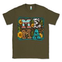 Army Green western leopard mema Classic Tee - LillyAllenDesigns