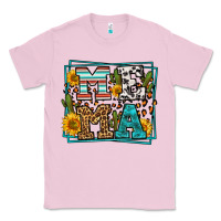 Bubblegum Pink western leopard mema Classic Tee - LillyAllenDesigns