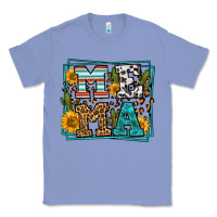 Colony Blue western leopard mema Classic Tee - LillyAllenDesigns