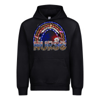 Black american nurse Urban Hoodie - SublimationCraftShop