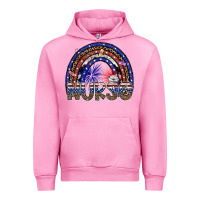 Fuchsia Pink american nurse Urban Hoodie - SublimationCraftShop