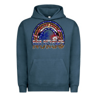 Pigment Midnight Navy american nurse Urban Hoodie - SublimationCraftShop