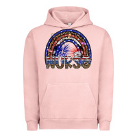 Pigment Salmon american nurse Urban Hoodie - SublimationCraftShop