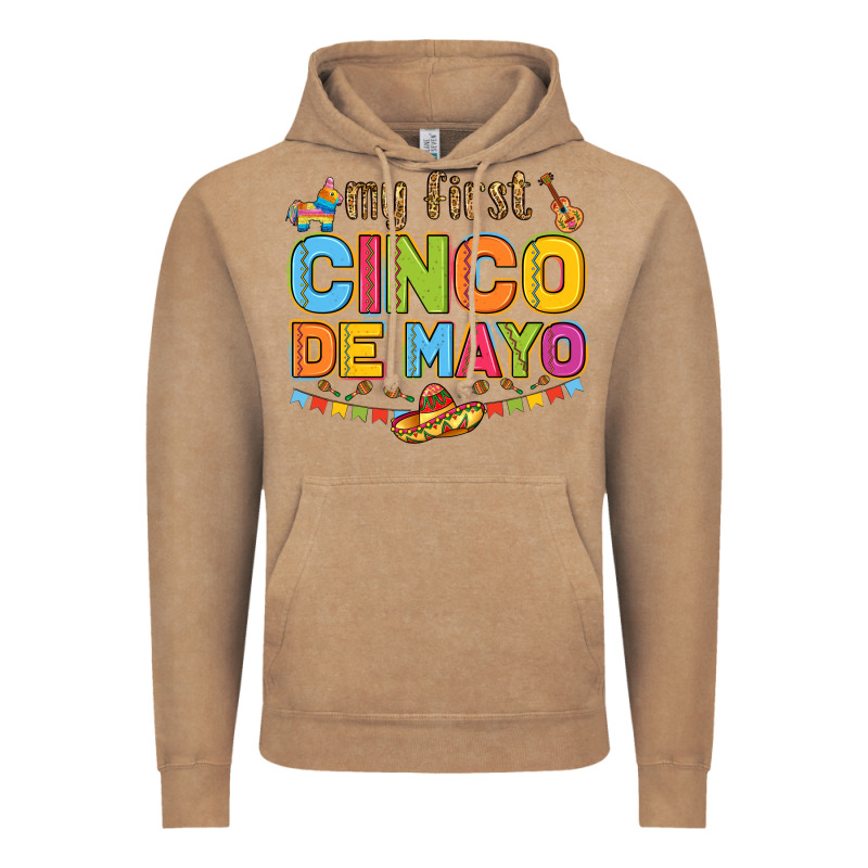 My First Cinco De Mayo Vintage Hoodie by LillyAllenDesigns | Teevron