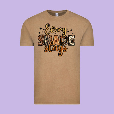 Every Shade Slays Vintage Tee Designed By Lillyallendesigns