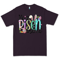 Plum he is risen indeed Premium Tee - MaliasSmallBusiness