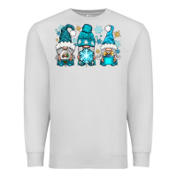 Dove Grey winter gnomies Premium Sweatshirt - BundleAndBundleShop