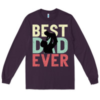 Plum Best Dad Ever Long Sleeve Tee - Bettercallsaul