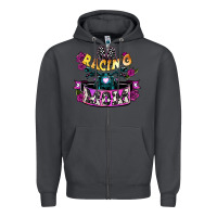Smoke Racing mom Mother's Day Zipper Hoodie - HowdyJamesFarm