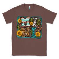 Chestnut western leopard mini Classic Tee - LillyAllenDesigns