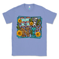Colony Blue western leopard mini Classic Tee - LillyAllenDesigns