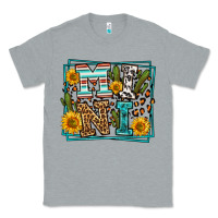 Heather Grey western leopard mini Classic Tee - LillyAllenDesigns
