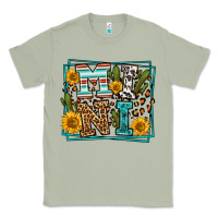Matcha western leopard mini Classic Tee - LillyAllenDesigns