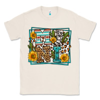 Natural western leopard mini Classic Tee - LillyAllenDesigns