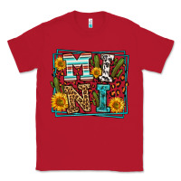 Red western leopard mini Classic Tee - LillyAllenDesigns