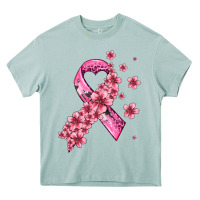 Arona pink cancer ribbon Heavy Core Tee - AdoDesignShop