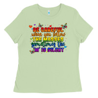 Matcha be careful when you follow the masses sometimes th Ladies Tee - MaliasSmallBusiness