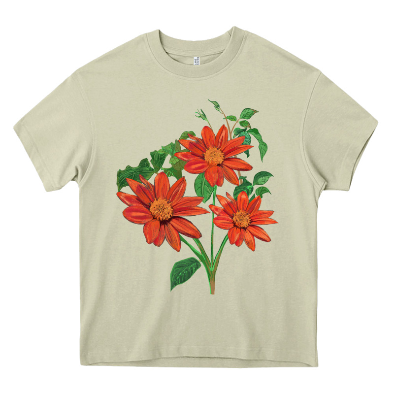Tithonia Fiesta Del Sol Sunflower Heavy Core Tee by LillyAllenDesigns | Teevron