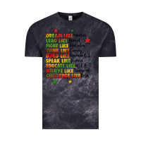 Cloud Black inspiring black leaders juneteenth Vintage Tee - LillyAllenDesigns