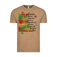 Vintage Coffee inspiring black leaders juneteenth Vintage Tee - LillyAllenDesigns