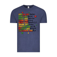 Vintage Denim inspiring black leaders juneteenth Vintage Tee - LillyAllenDesigns
