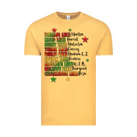 Vintage Mustard inspiring black leaders juneteenth Vintage Tee - LillyAllenDesigns