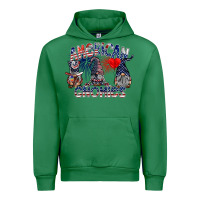 Emerald amerikan gnomies Urban Hoodie - SublimationCraftShop