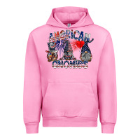 Fuchsia Pink amerikan gnomies Urban Hoodie - SublimationCraftShop